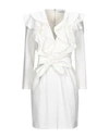 Mangano Short Dresses In White