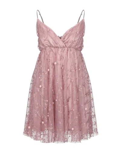 Jijil Short Dresses In Pink