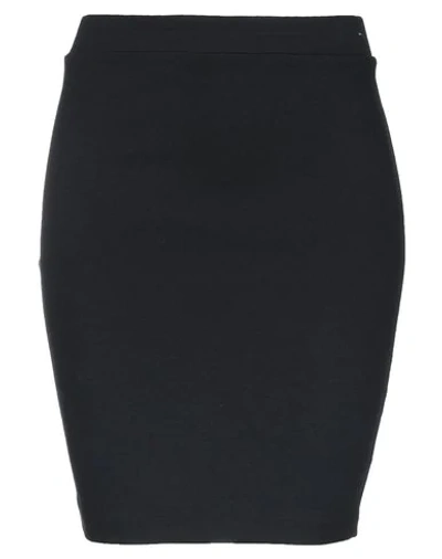 Tommy Jeans Midi Skirts In Black