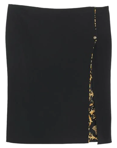 Versace 3/4 Length Skirts In Black