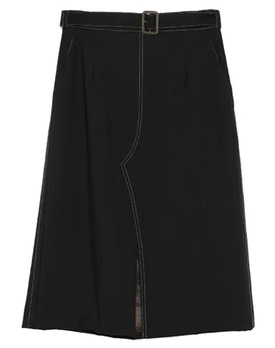 Marni 3/4 Length Skirts In Dark Blue