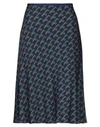 Siyu 3/4 Length Skirts In Blue
