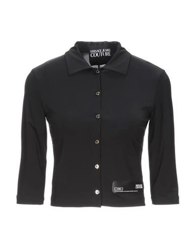 Versace Jeans Couture Shirts In Black