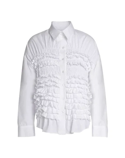 Simone Rocha Solid Color Shirts & Blouses In White