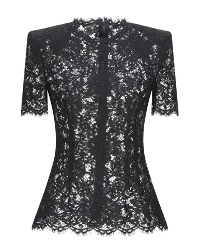 Dolce & Gabbana Blouses In Black