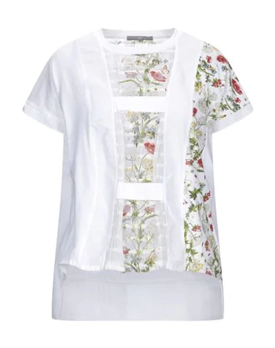High By Claire Campbell Blouses In White