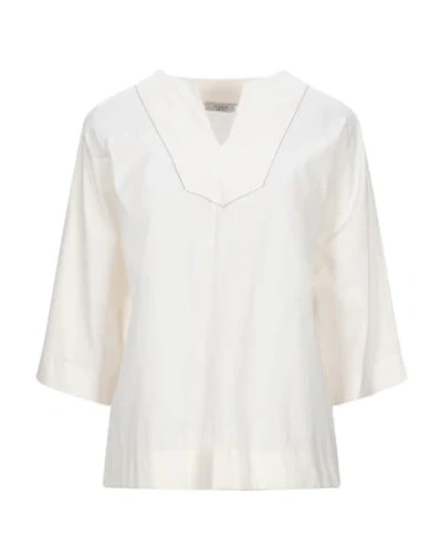 Peserico Blouses In Ivory