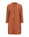 Drome Overcoats In Rust