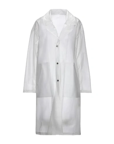 On Parle De Vous Full-length Jacket In White