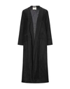 Momoní Overcoats In Black