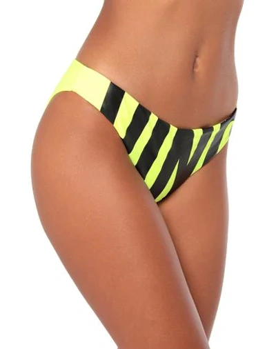 Moschino Bikini Bottoms In Yellow
