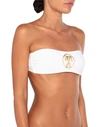 Moschino Bikini Tops In White