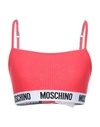 Moschino Bras In Red