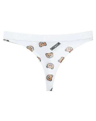 Moschino G-strings In White