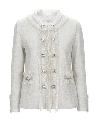Charlott Suit Jackets In Platinum