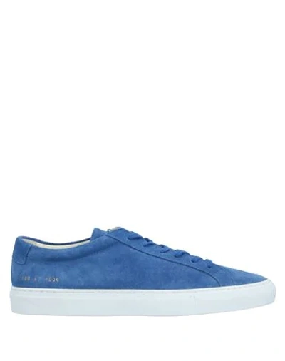 Common Projects Sneakers In Bright Blue