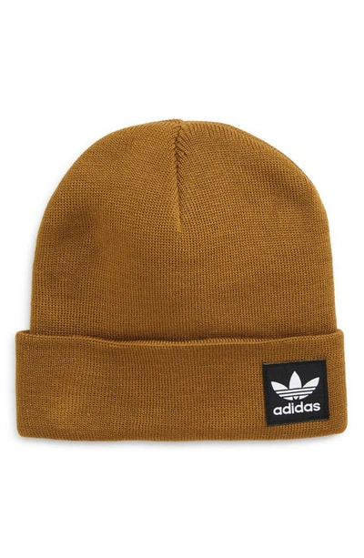 Adidas Originals Originals Grove Beanie In Gold Ochre