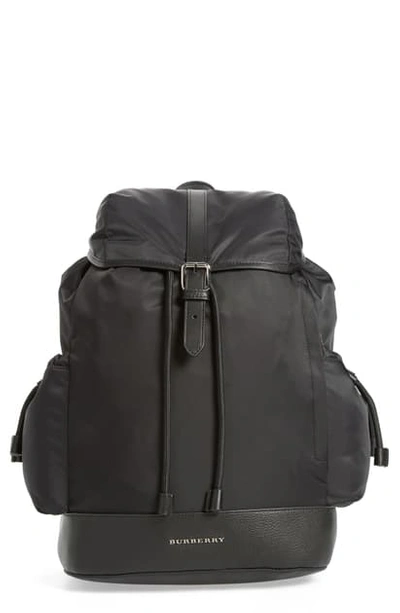 Burberry Babies' Watson Diaper Backpack In Black