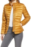 Joules Canterbury Puffer Jacket In Golden