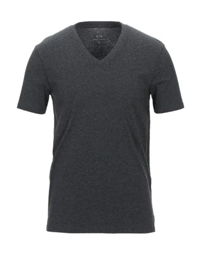 Armani Exchange T-shirt In Steel Grey
