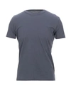 Majestic T-shirts In Slate Blue