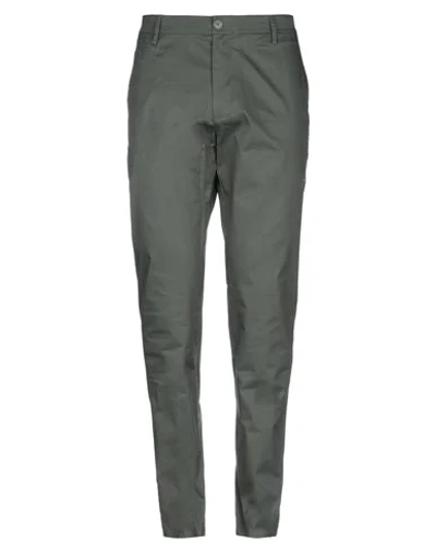 Armani Exchange Pants In Sage Green