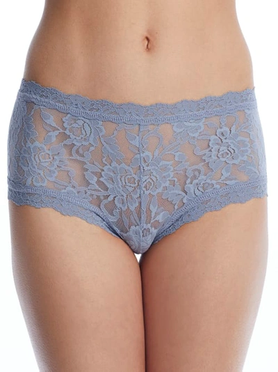 Hanky Panky Signature Lace Boyshort Sale In Grey Mist