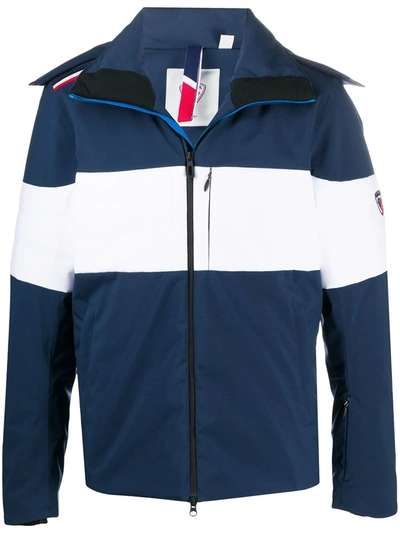 Rossignol Blue Palmares Hooded Ski Jacket