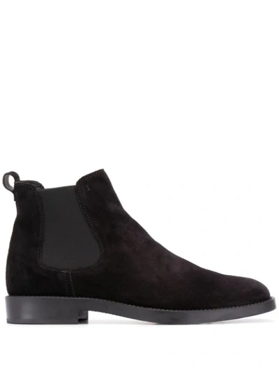 Tod's Ankle-length Chelsea Boots In Black