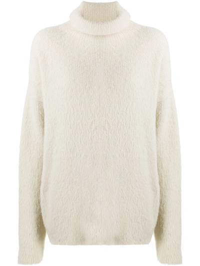 Uma Wang Chunky Knit Jumper In White