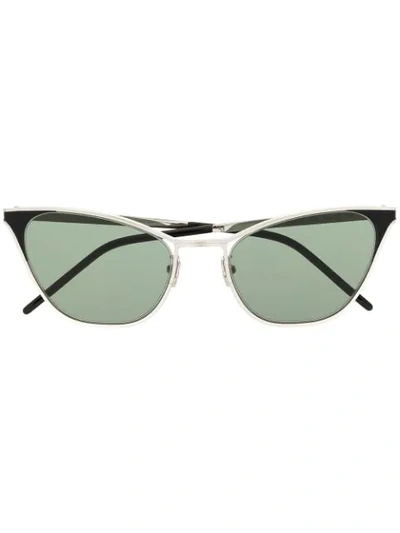 Saint Laurent Cat-eye Sunglasses In Black