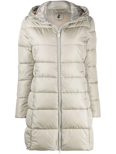Save The Duck D4311w Megay Padded Coat In Neutrals