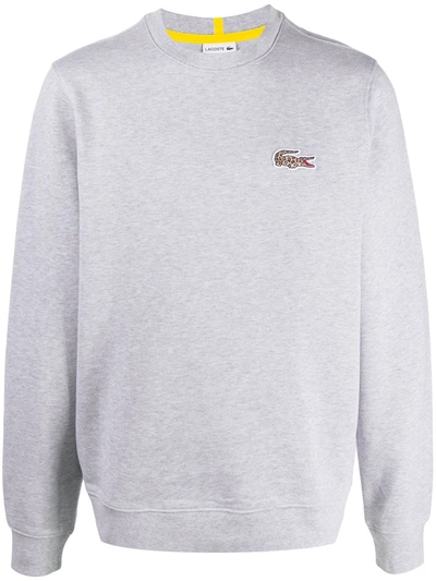 Lacoste Grey Logo Sweatshirt