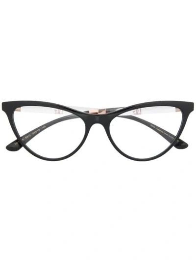 Dolce & Gabbana Cat-eye Frame Optical Glasses In Black