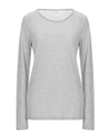 Majestic Basic Top In Light Grey