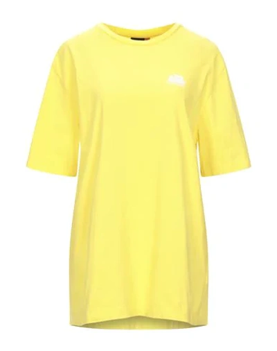 Sundek T-shirts In Yellow