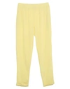 Le Tricot Perugia Casual Pants In Light Yellow
