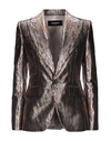 Dsquared2 Suit Jackets In Bronze