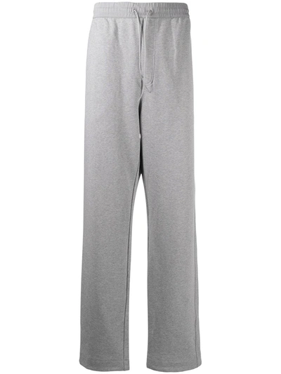 Y-3 Wide Leg Track Pants In Grey