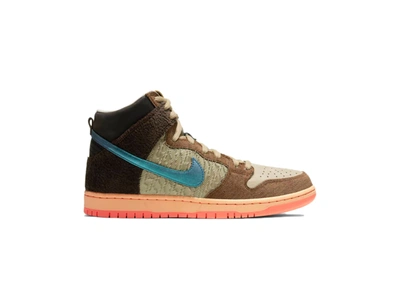 Pre-owned Nike  Sb Dunk High Concepts Turdunken In Brown/blue-orange