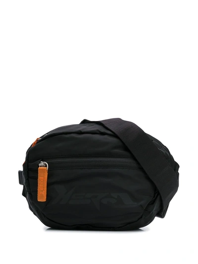 Heron Preston Logo Patch Nylon Belt Bag In Black