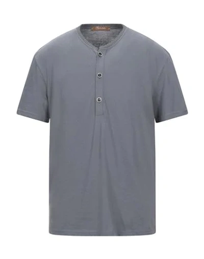 Obvious Basic T-shirts In Grey
