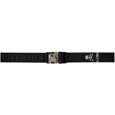Mastermind Japan Black Logo Tape Belt