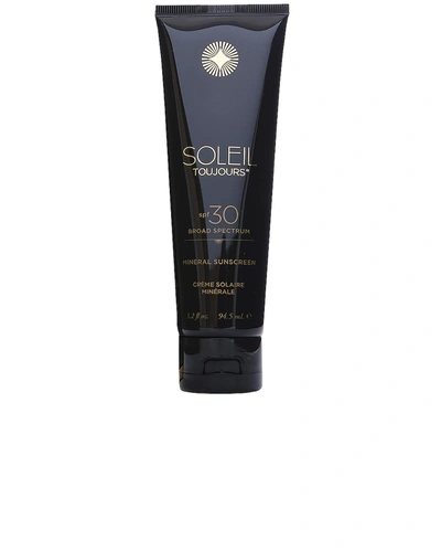 Soleil Toujours 100% Mineral Sunscreen Spf 30 In N,a