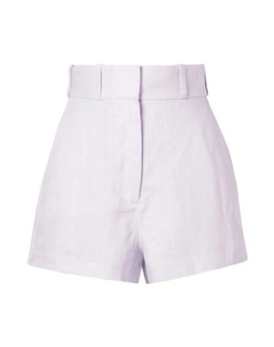 Zimmermann Shorts & Bermuda Shorts In Lilac