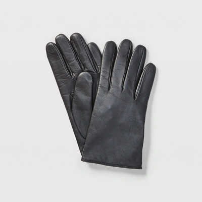 Club Monaco Claudia Tech Gloves In Black