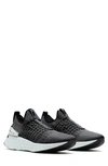 Nike React Phantom Run Flyknit 2 Men's Running Shoe In Grey/ Silver