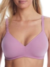 Wacoal How Perfect Wire-free T-shirt Bra In Dusky Orchid