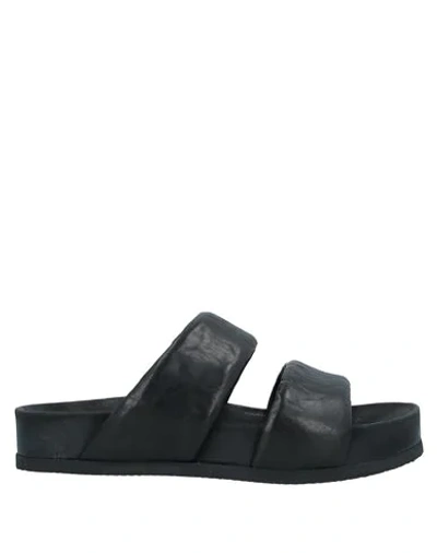 The Last Conspiracy Sandals In Black
