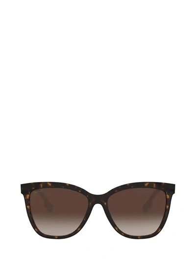Burberry Brown Gradient Cat Eye Ladies Sunglasses Be4308 385413 56 In Multicolor